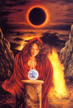  Fantasy Oil Painting - JPA The Solar Eclipse Fantasy